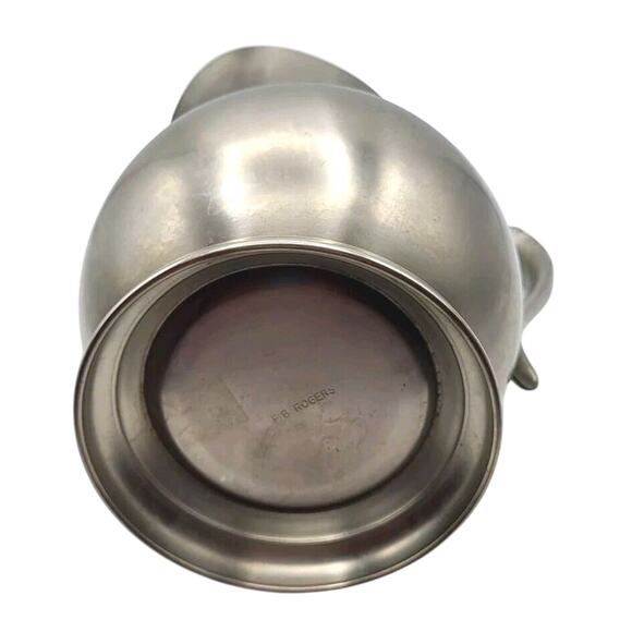 Vintage F B Rogers Provincetown Pewterlite Water Pitcher - Picture 8 of 10